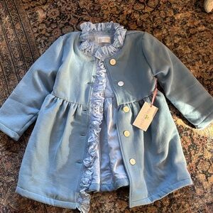 Cecil and Lou 5t smocked dress coat